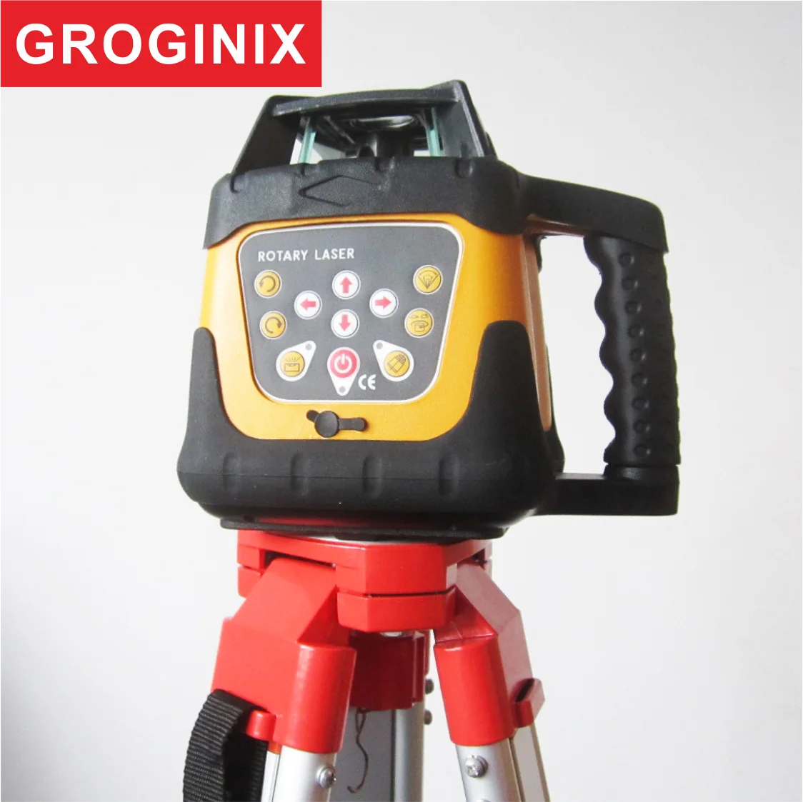 GROGOINIX 500m Rotary Laser Level Red Rotating Auto Level Green Beam