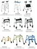 Bliss Medical Aluminium Mobility Foldable Walker with Forearm Platform Walking Frame for Disabled Stand Up Walkers 2