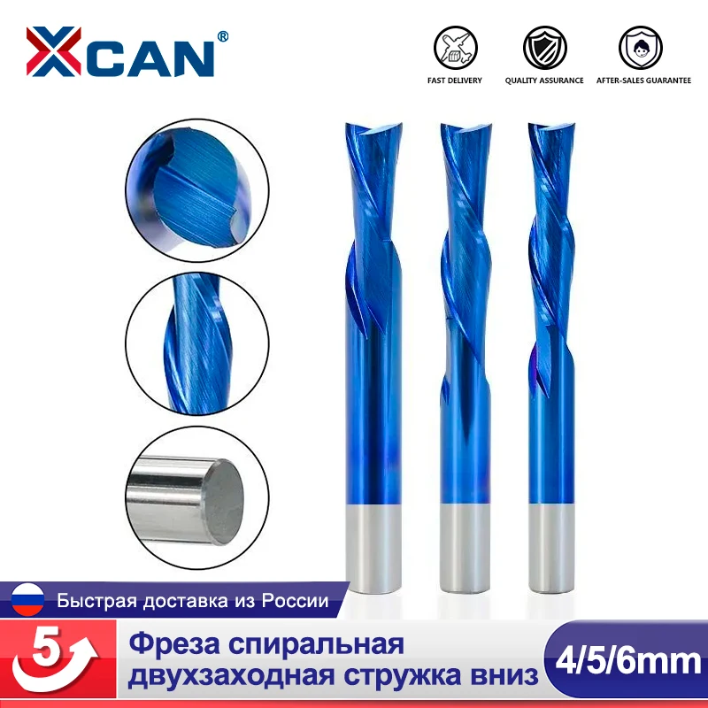 XCAN Фреза спиральная двухзаходная