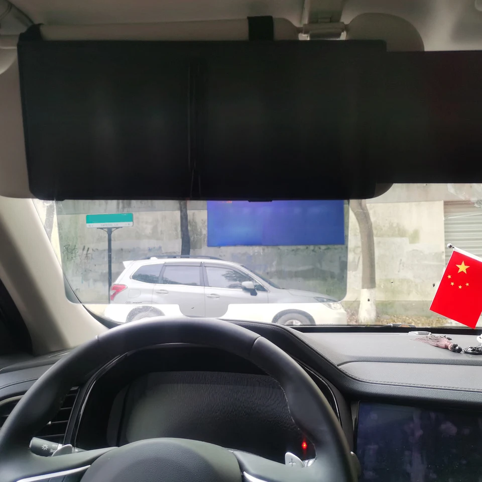 Extension De Pare-soleil Polarisé Avec Fermeture éclair - Pour Voiture, SUV, Camion | Anti-éblouissement, UV