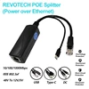 Revotech Gigabit PoE Splitter Micro USB/Type-C/DC IEEE 802.3af 10/100/1000Mbps Power over Ethernet for IP Camera / Raspberry PI 2