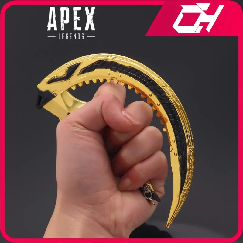 Apex Legends Heirloom Weapons Seer Fist Sickle 15cm Game Keychain Toys Model Knife Octane Valkyrie Katana Samurai Sword Gift Toy