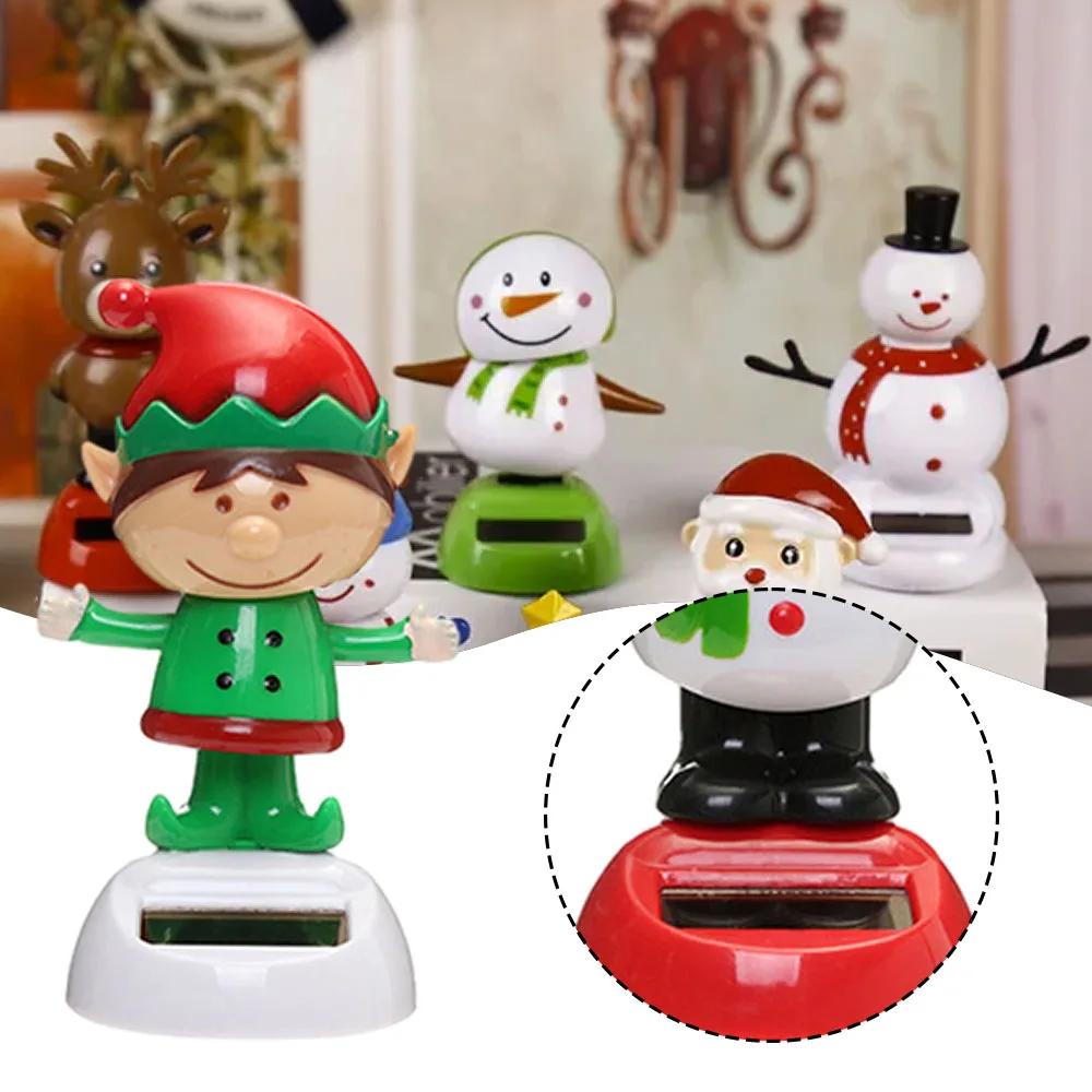 Vehicle Solar Sway Ornaments Delicate Fashionable Angel-shape Autos Handiworks For Bedroom