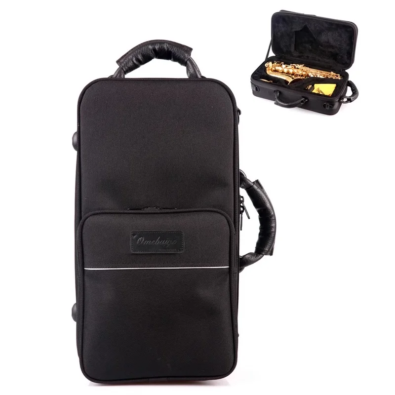 

bB Soprano Saxophone Case Double Shoulder SAX Bag Cover ABS Wire Frame Soprano Saxophone Box Portable bB SAX Bag Waterproof Bag