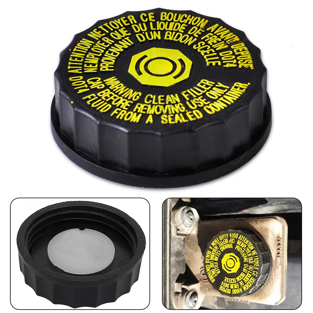 

Car Brake Fluid Cap Brake Fluid Reservoir Bottle Tank Cap Plastic Cover 5.2cm* 4.3cm 1613328880 For Peuget 206 306 307 308