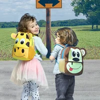 New 3D Children School Bags Kids Backpacks Kindergarten Cartoon Animal Toddle Kids Backpack Fashion Travel Outdoor Bags 6