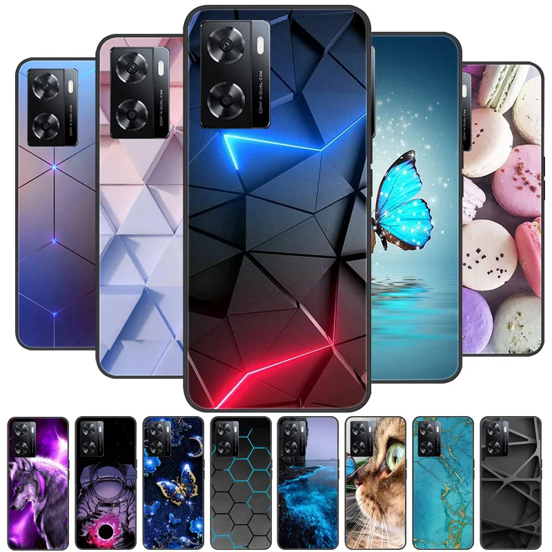 Case Tpu Morbida Custodia Gel Silicone Per OPPO A57 4G - Cover Morbida E Sottile Per A57S/A77/A77S Case Oppo A77 - Foto 13