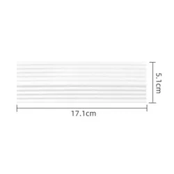 Universal Threshold Bars Step Ramp Climbing Mat for Robot Vacuum Cleaners (White-1pcs)