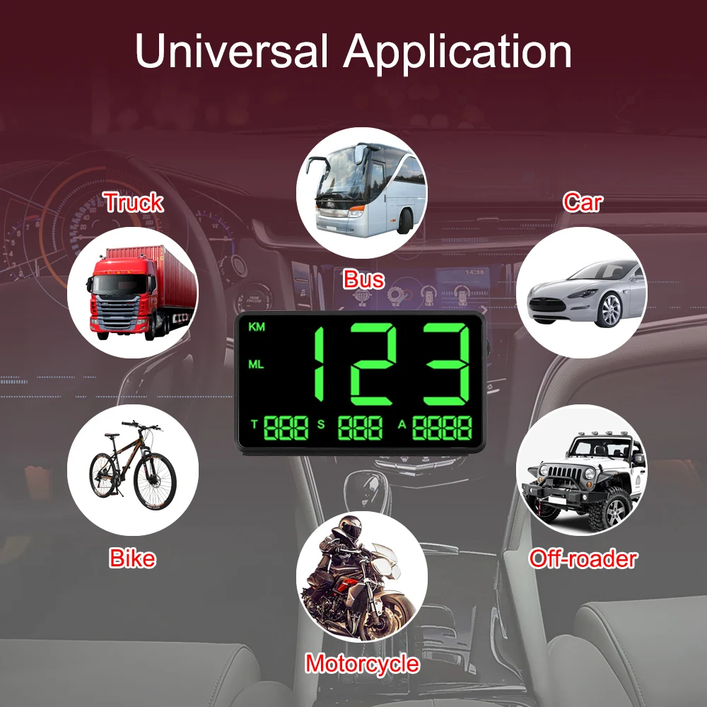 ڵ GPS ӵ, ū ۲ LED ÷, C60s/C80  Ÿ, ڵ   ÷,  ÷ , KM/h MPH