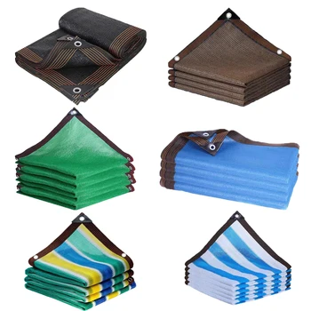 12 Pin Anti-UV HDPE Shading Net Garden Balcony Succulent Plant Sunshade Net Outdoor Pool Sunshade Net Car Cover 1