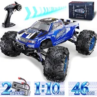 1:10 Off-Road All Terrain Remote Control Car, RC Monster Truck, Max 43 Km/H High Speed 4WD Electric RC Cars with 2.4 GHz Remote 1