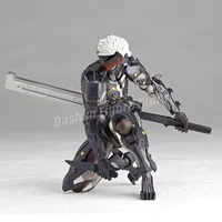 Kaiyodo Revoltech معدات معدنية ارتفاع شكل عمل الانتقام ، تمثال Raiden ، مجموعة PVC متحركة ، لعبة مجسمة Snake Jack 5