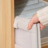 Japanese Cotton Linen Clothes Storage Box Household Drawer Type Fabric Belt Window Storage Box Foldable Wardrobe Storage 1PC 6