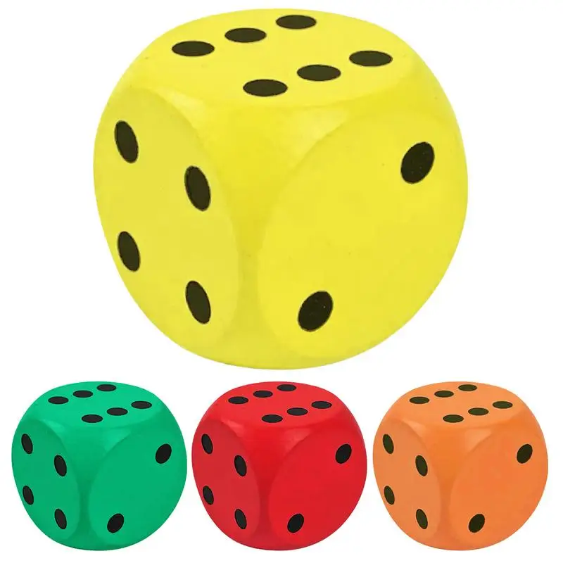 

15cm Jumbo Big Playing Dice Six Sided Super Large Dice Party Props Math Teaching Aids Board Games Birthday Gift wholesale