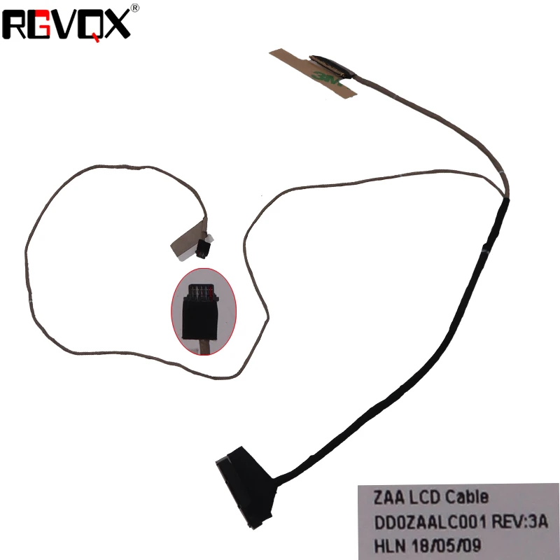 

New LCD LED Video Flex Cable For ACER E5-523 E5-523G E5-553 F5-573 E5-575 ZAA PN: DD0ZAALC011 DD0ZAALC001 Notebook LCD LVDS CABL