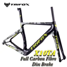 TRIFOX-desviadores mecánicos DI2 para bicicleta de carretera, cuadro de fibra de carbono, para deportes, X10TA