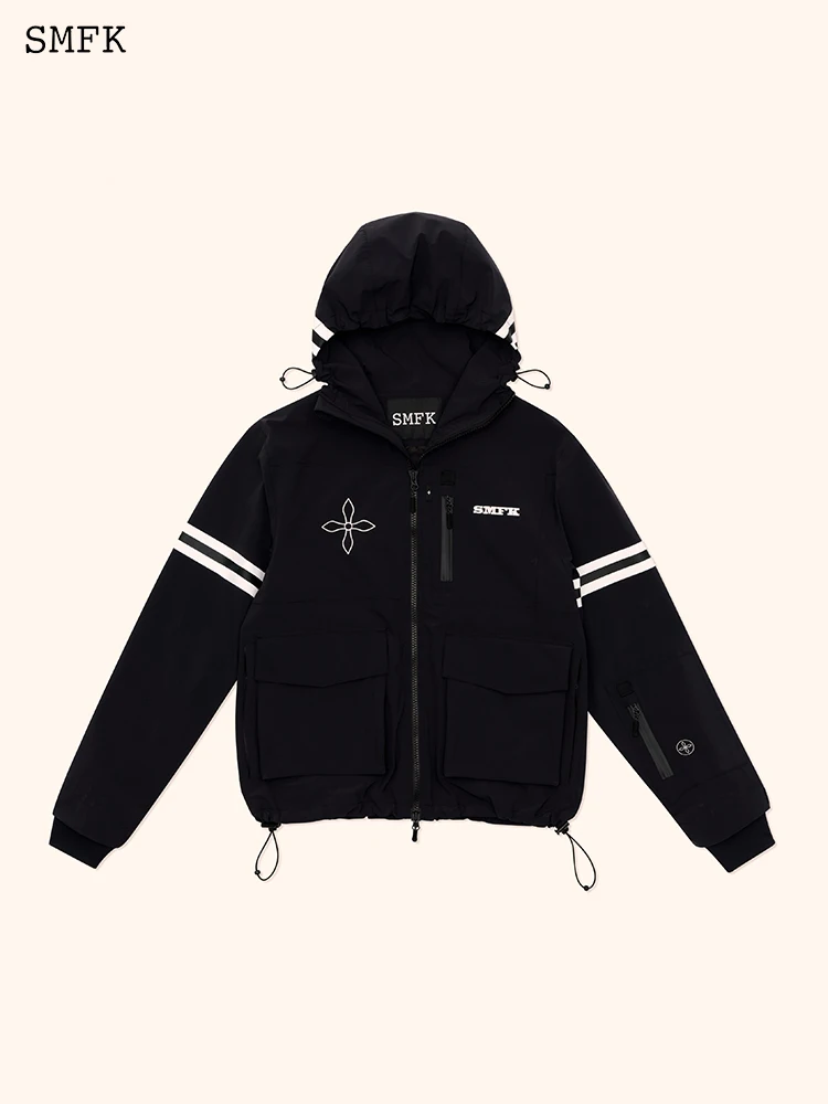 Рисунок 5 - Женская зимняя ветрозащитная куртка SMFK с капюшоном