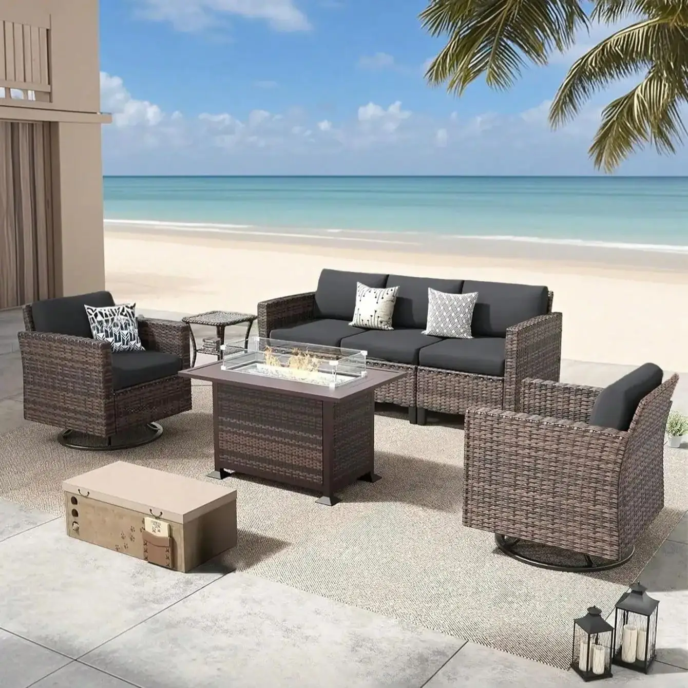 Tropical Sofa Cushion Covers 4