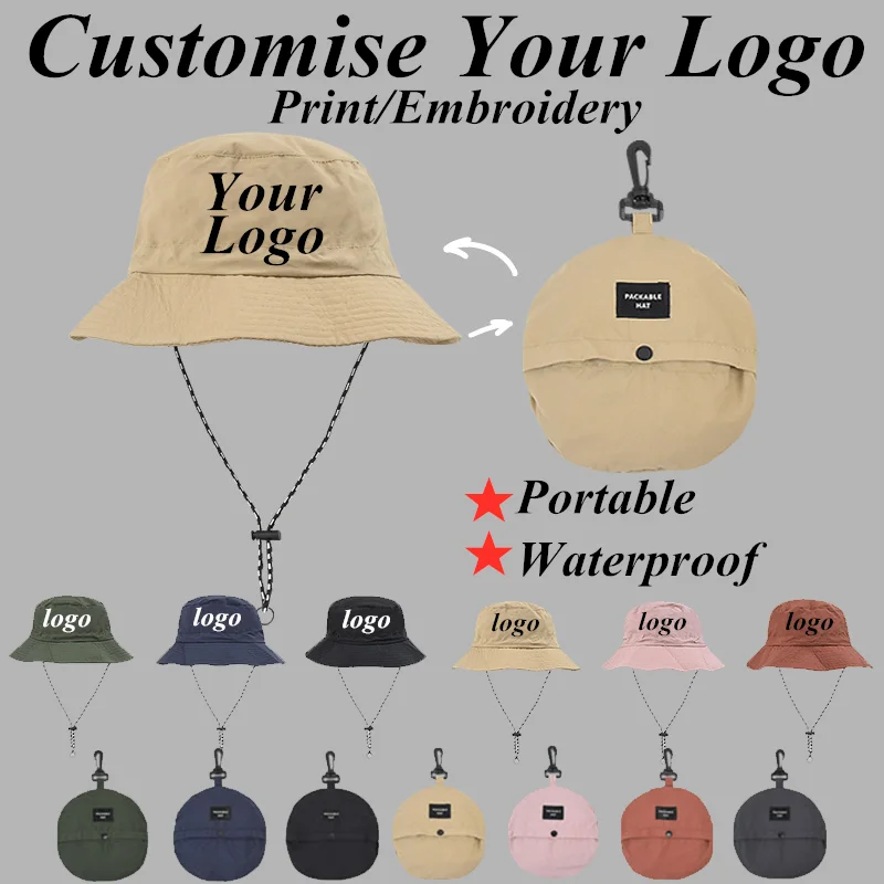 Bucket Hat Upf 50 Boonie Hat Foldable UV Protection Hiking Beach Fishing - Bucket Hat And Hats