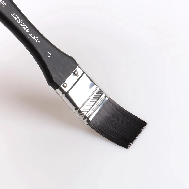 ArtSecret High Grade 3882 Oil Acrylic Watercolor Brush Synthetic Hair Long Wooden Handle Painting Tool Art Artist Supplies 4