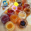 1oz  Mini Honey Jar For Bulk Gold Lid Glass Bottle Set or With Custom Label Wedding Sticker Gift Lots Food Storage Containers 6