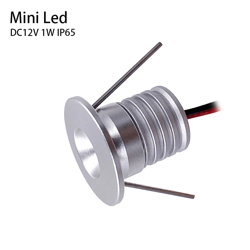 1W Mini Led Spot Light 12V Plafond Faretto Vetrina Lampada Ip65 Downlight Scale Interni Sauna Trappola Camera Da Letto Corridoio Illuminazione