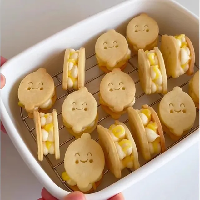 Lemon Pattern Cookie Cutter Fruit Lemon Petal Shape Fondant Stamp Cookie Biscuit Mold Baking Pastry Party Cake Decoration 5