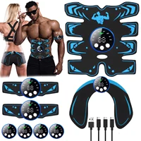 Ab Stimulator Fitness Strength Training Workout Equipment Ab Toning Belt Trainer Ab Machine Massager Trainer for Men & Women