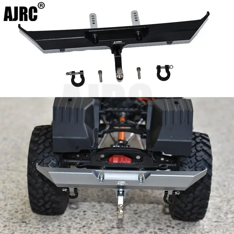 

Axial AXI03007 SCX10 III Wrangler AXI03007/Гладиатор AXI0306 T1/T2 задний бампер с крючком для прицепа, U-образный буксировочный крючок AXI230018
