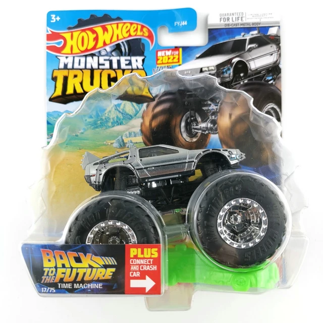 Hot Wheels Car Monster Trucks Big Foot Connect And Crash Car Collector  Edition Metal Diecast Model Cars Kids Toys Gift