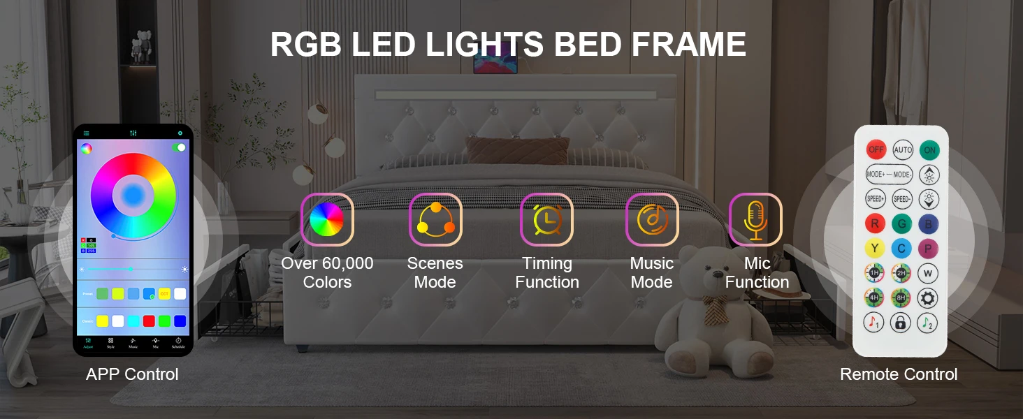 led
