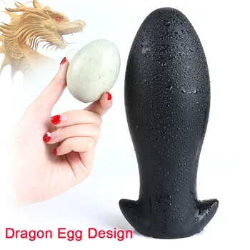 Huge Anal Plug Silicone Soft Anal Dildo Big Butt Plug Prostate Massage Anus Masturbator Dilator Adult Sex Toys for Men Woman Gay 4