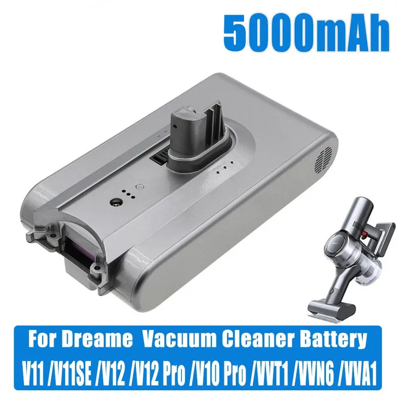 

For Dreame V11 V11SE V12 V12Pro V10Pro VVT1 VVN6 VVA1 Replacement Battery for Dreame Handheld Cordless Vacuum Cleaner Accessory