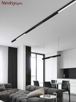 N1 Modern Surface mounted Track Lights led Lamps Magnetic Rail Ceiling System Living room Track Lighting Spot Rail Spotlight 1