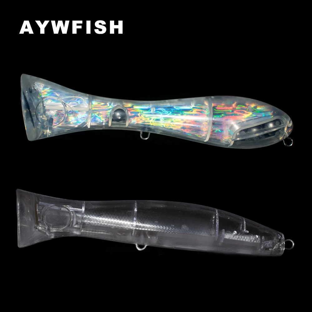 

AYWFISH 2 шт./партия, приманки для ловли тунца, искусственные жесткие приманки «сделай сам», неокрашенные большие заготовки для морской рыбалки