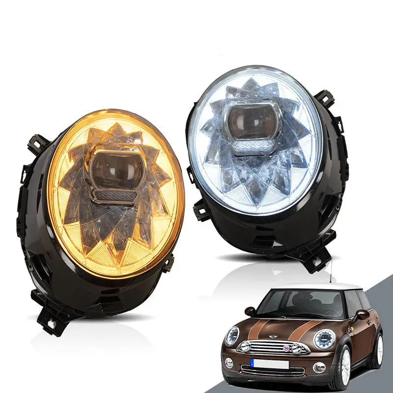 

Car Headlights Start Up Animation Turn Signal Dynamic Front Lamp For BMW MINI F56 2014-2018 Fog Daytime Running Lights Assembly