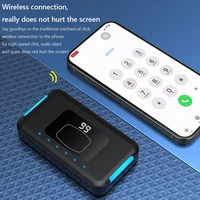 S100 Auto Clicking Device Bluetooth-Compatible Mute Click Simulator Clicker Tapper For Android/iOS Smart Phone For Live Stream