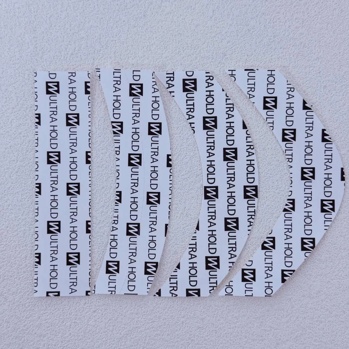 36개입 4가지 모양 7.6cm*2.2cm 화이트 울트라 홀드 테이프 레이스 프론트 테이프 아크 양면 테이프 가발 접착용