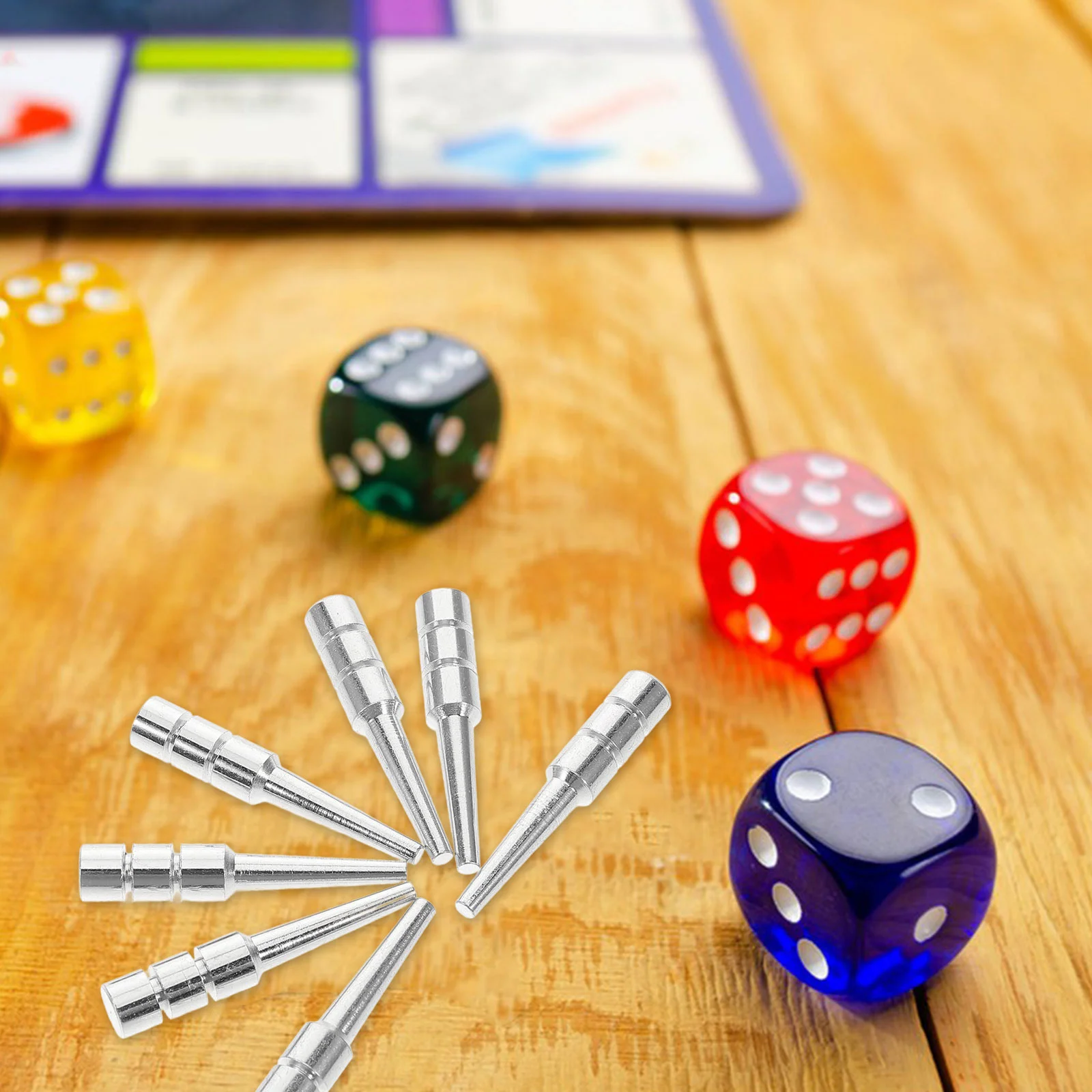 10pcs 금속 Cribbage 보드 Pegs 데스크탑 득점 Pegs 테이블 카드 게임 득점 Pegs 다기능 점수 Pegs 금속  Crib Pins