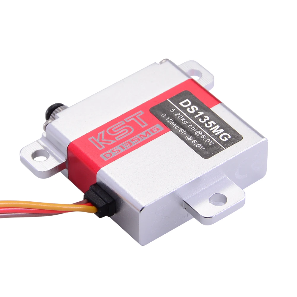 KST DS145MG 6V 5kg 0.12 sec High Precision Metal Gear Digital Wing Glider Servo for UAV RC Car Robot Arm Boat Helicopter