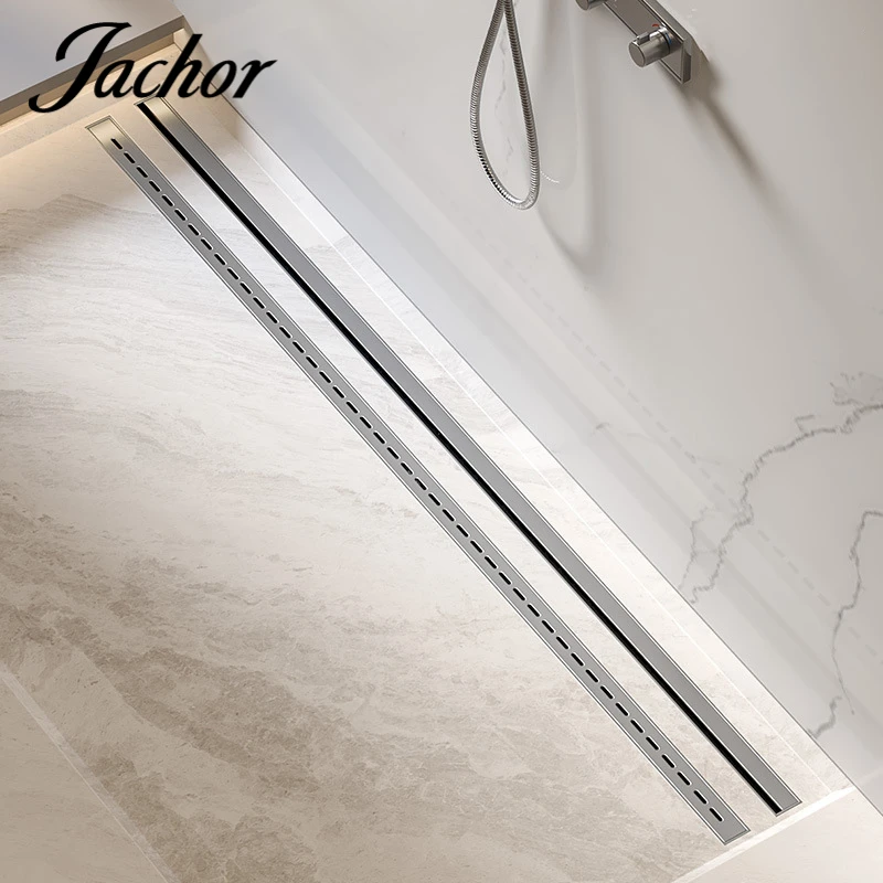 

Anti Odor Floor Drain Stainless Steel Linear Drainage 3cm Wide Extremely Narrow Shower Drain for Bathroom Toilet Balcony