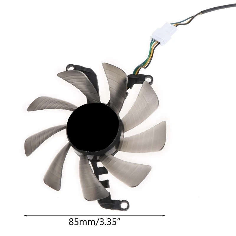 85mm 그래픽 카드 냉각 VGA 팬 4핀 12V 0.35A Gainward RTX2060 6GB쿨러 팬