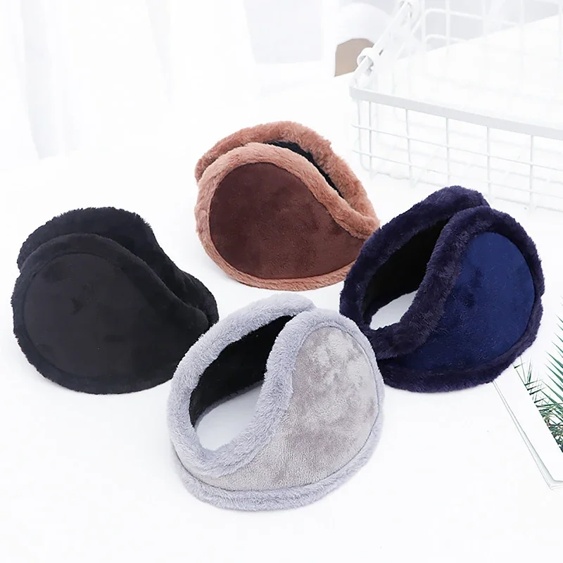 Warm Plush Winter Earmuffs for Comfort and Style