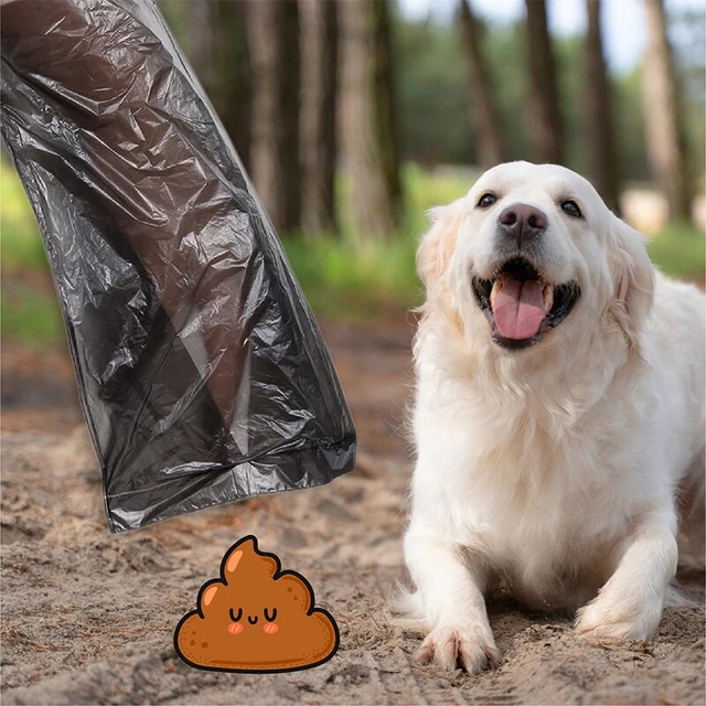 Sacchetti della spazzatura Pickup per cacca di cane continuo 5 rotoli  sacchetti di ricambio per raccoglitori