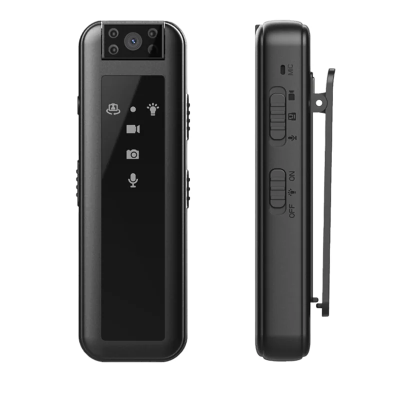 적외선 나이트 비전 미니 녹음기 카메라, HD1080P, 웨어러블 카메라, 자동차 DVR, 가정용 애완 동물 카메라, 야외 바디 카메라