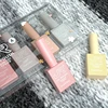 JR 6pcs 15ml gel nail polish set Including Red Pink Nude Gel Polish Kit UV LED Soak Off Polish Home DIY top coat base coat gifts 1