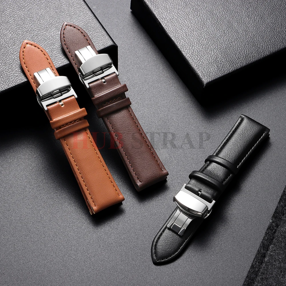 Genuine Leather Watchband Image 8