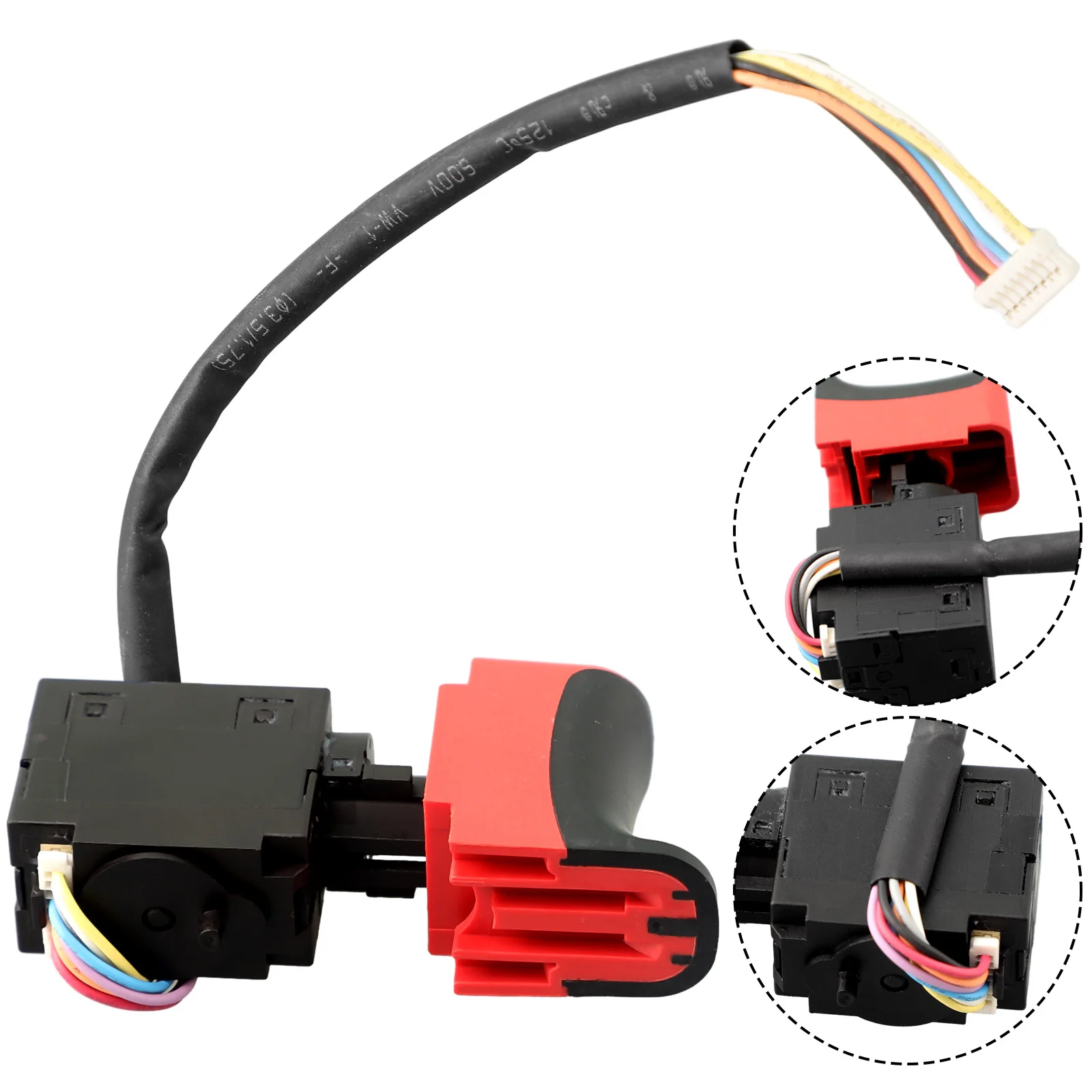 

16A Cordless Drill Trigger Switch 7.2 V-24V For METABO PowerMaxx BS 10.8V 12V Quick Basic Professional 343411770 Power Tool