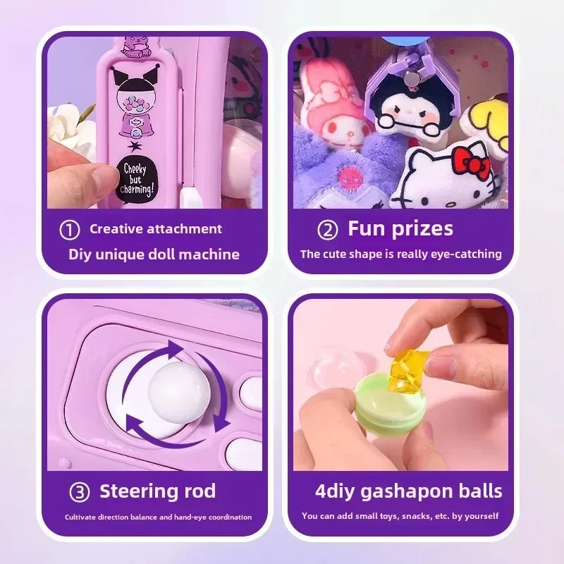 Children's Toys Claw Machine Pinch Doll Game Equipment Automatic After-sales Machine Toy Christmas Gift Blind Box Game Console 4