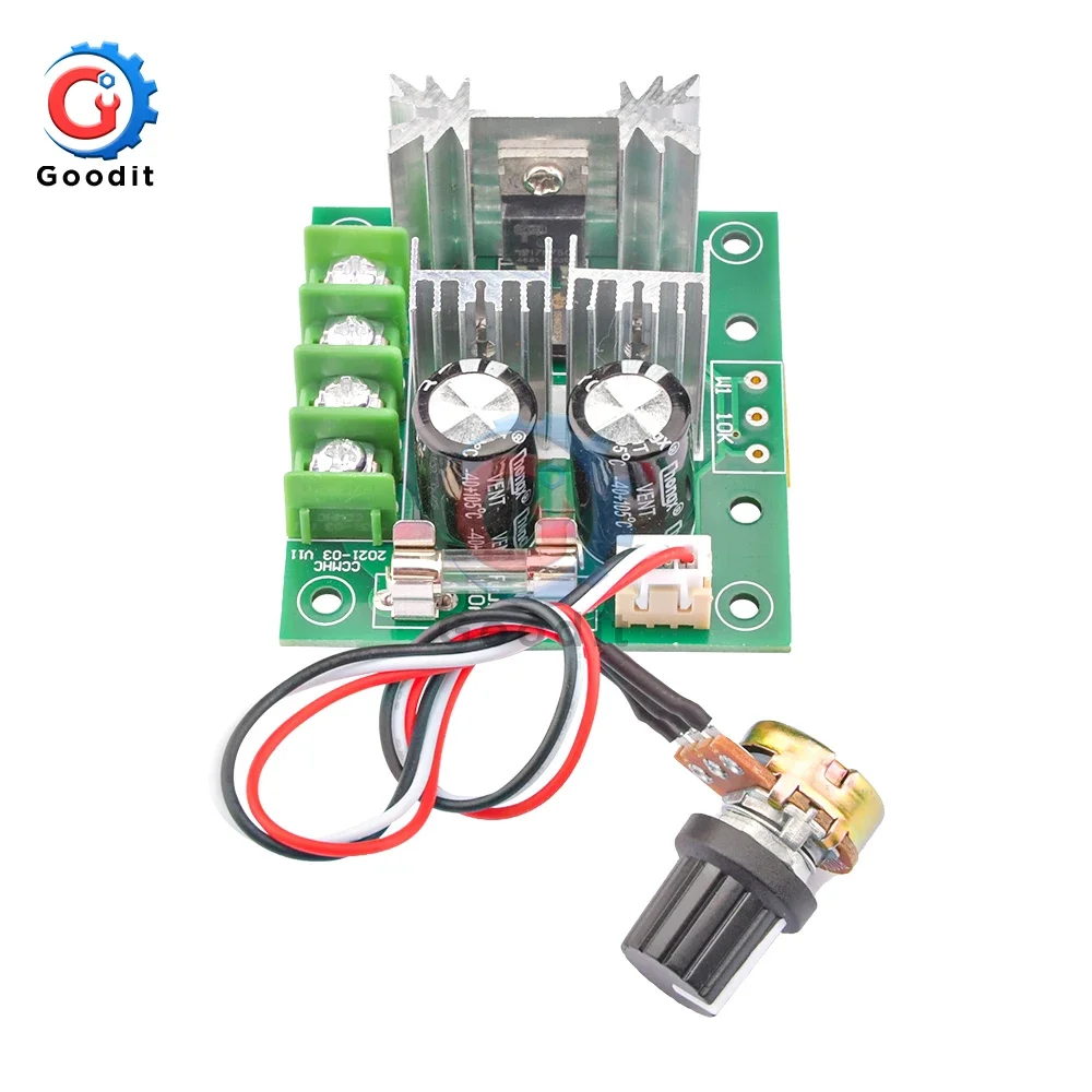 400W 10A Voltage Regulator DC 12V-40V PWM DC Motor Speed Controller Regulator Fan Speed Control Dimmer Switch Power Controller